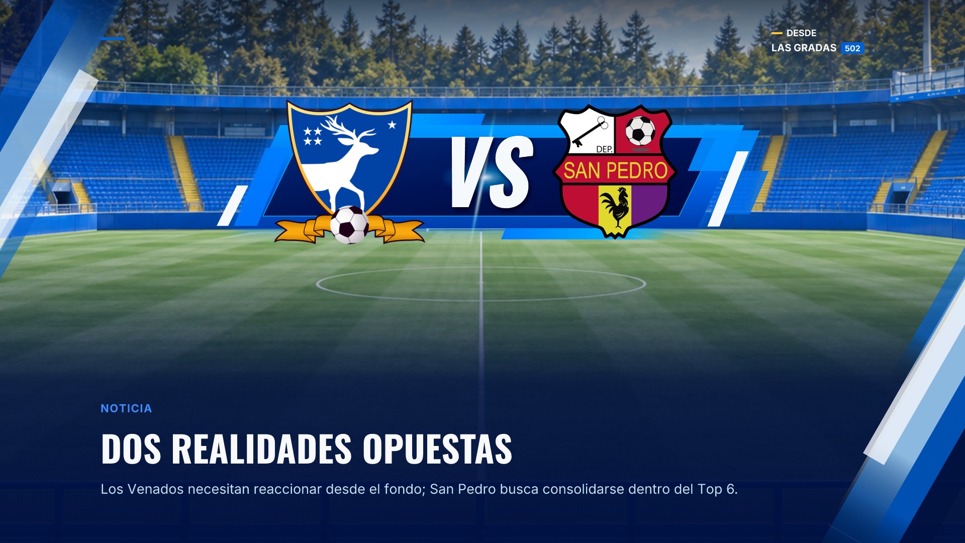 Suchitepéquez recibe a San Pedro obligado a reaccionar ante uno de los equipos revelación del Apertura